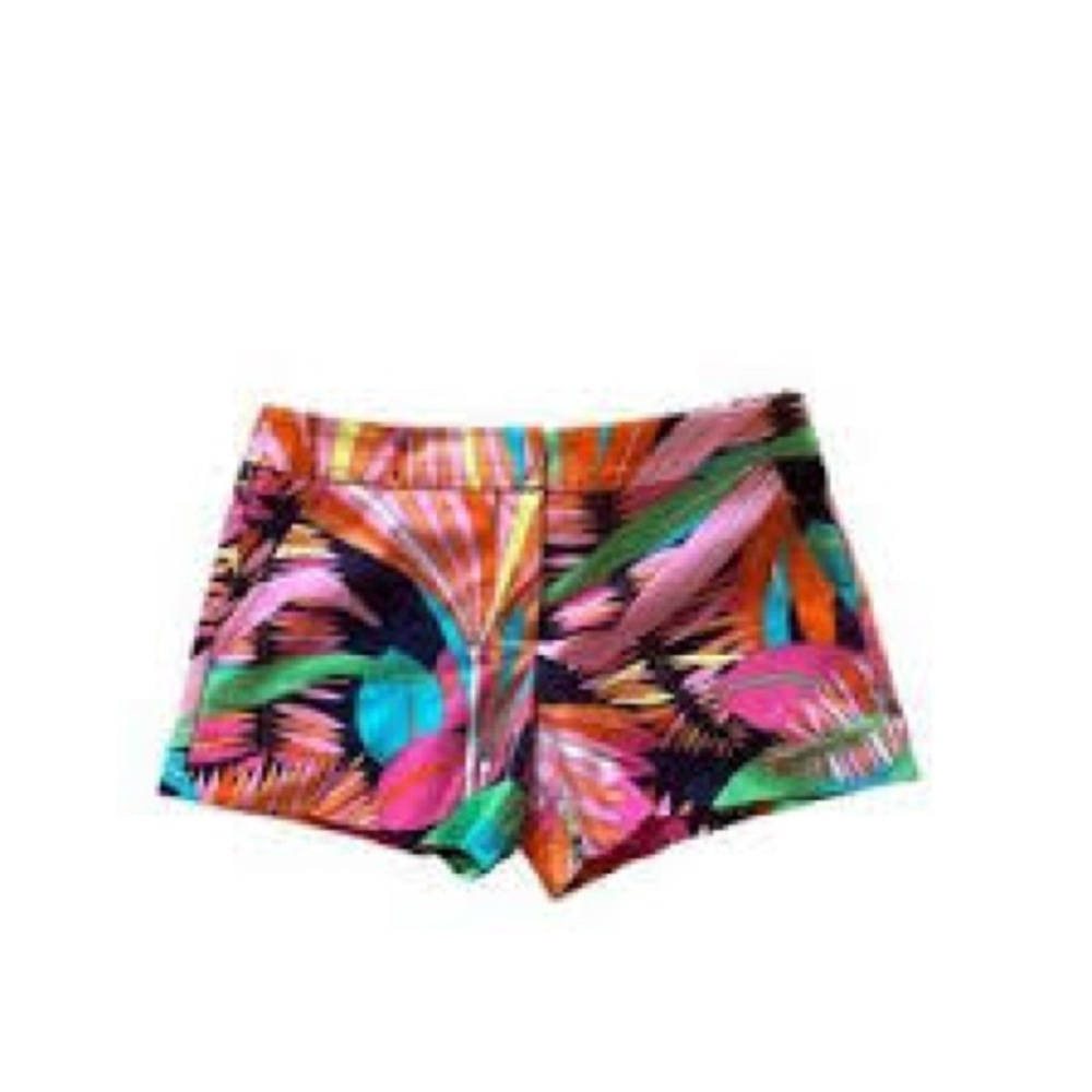 Trina Turk multicolor tropical shorts sz s